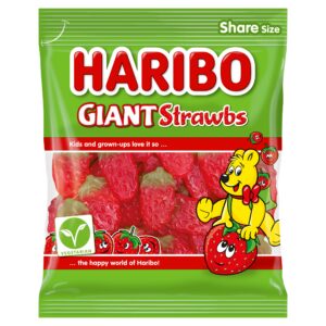 Haribo Giant Strawbs 175g