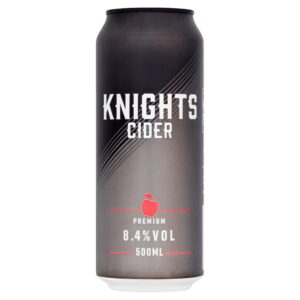 Knights Cider 500ml: 8.4%