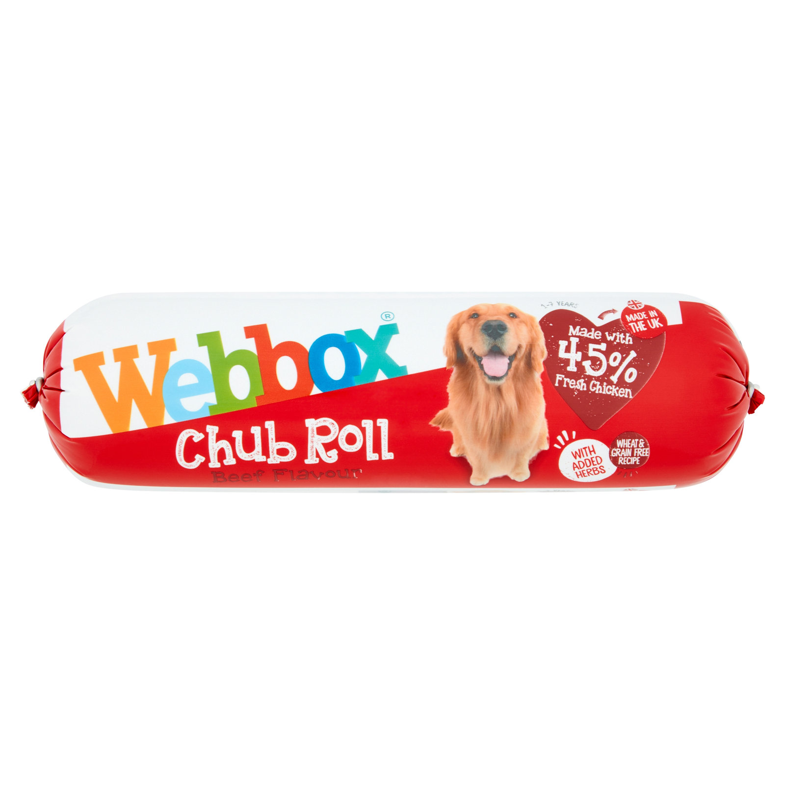 Webbox Beef Flavour Chub Roll 720g