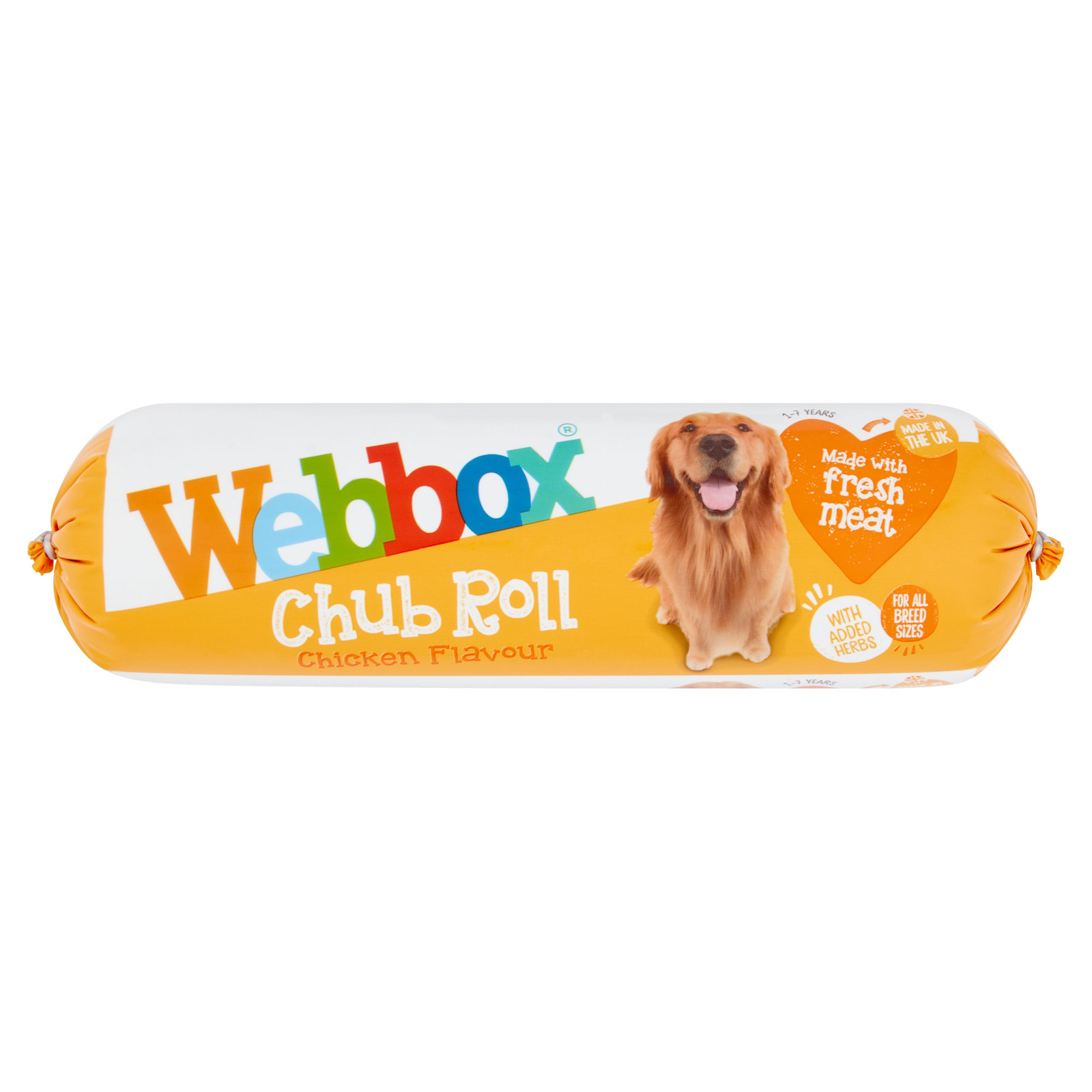 Webbox Chicken Flavour Chub Roll 720g