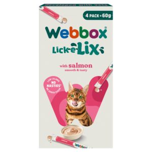 Webbox Lick-E-Lix Salmon 4×15g