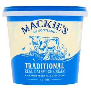 Mackie’s Traditional Real Dairy Ice Cream 1L
