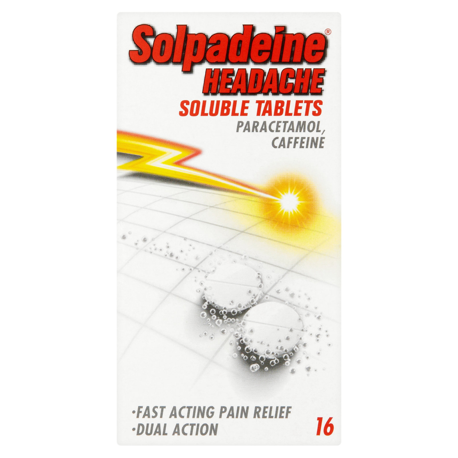 Solpadeine Soluble Headache Tablets 16pk