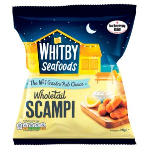 Whitby Seafoods Wholetail Scampi 200g