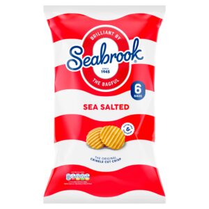 Seabrook Sea Salted 6×25g