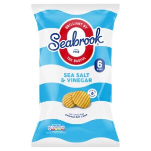 Seabrook Sea Salt & Vinegar 6×25g