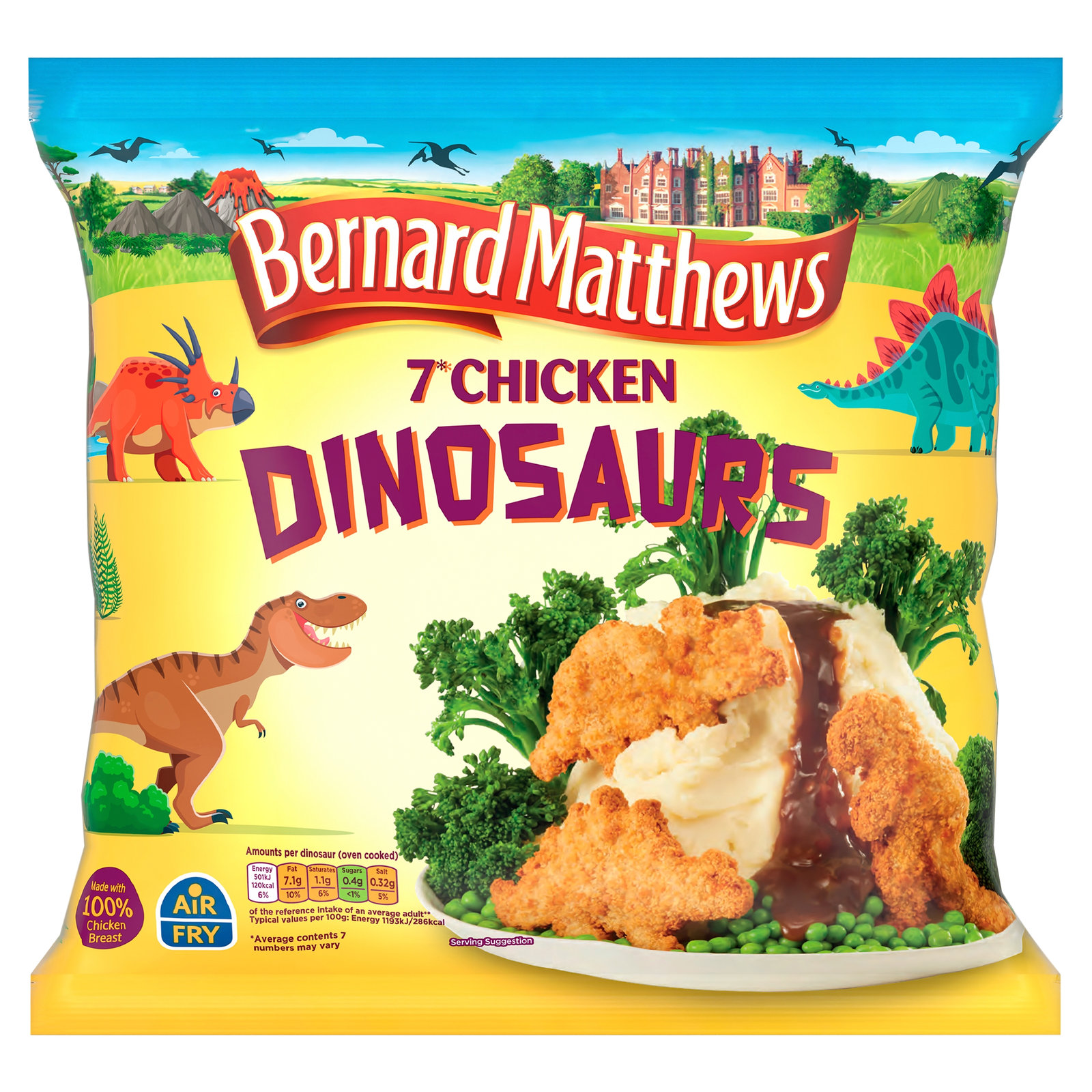 Bernard Matthews Chicken Dinosaurs 350g