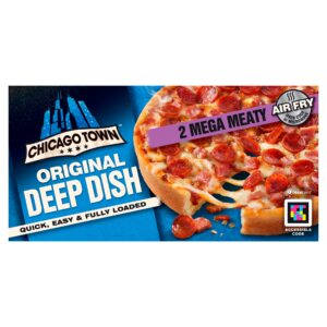 Chicago Town 2 Deep Dish Mega Meaty 2×157g