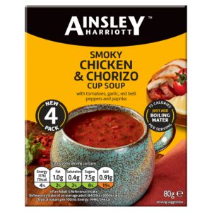 Ainsley Harriott Chicken & Chorizo Cup Soup 80g