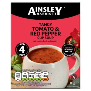 Ainsley Harriott Tomato & Roasted Red Pepper Cup Soup 80g