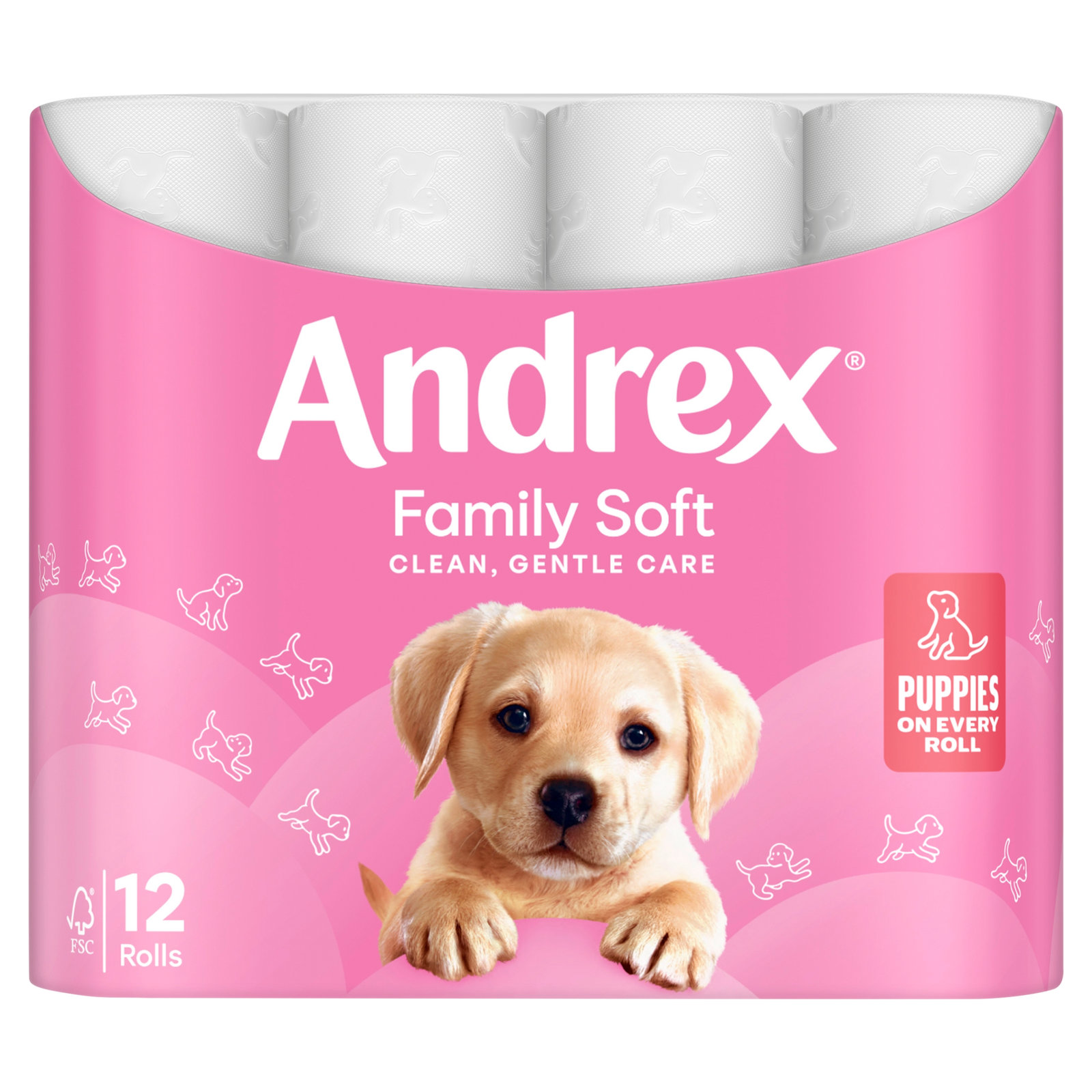Andrex Skin Protect Toilet Roll 8 Pack