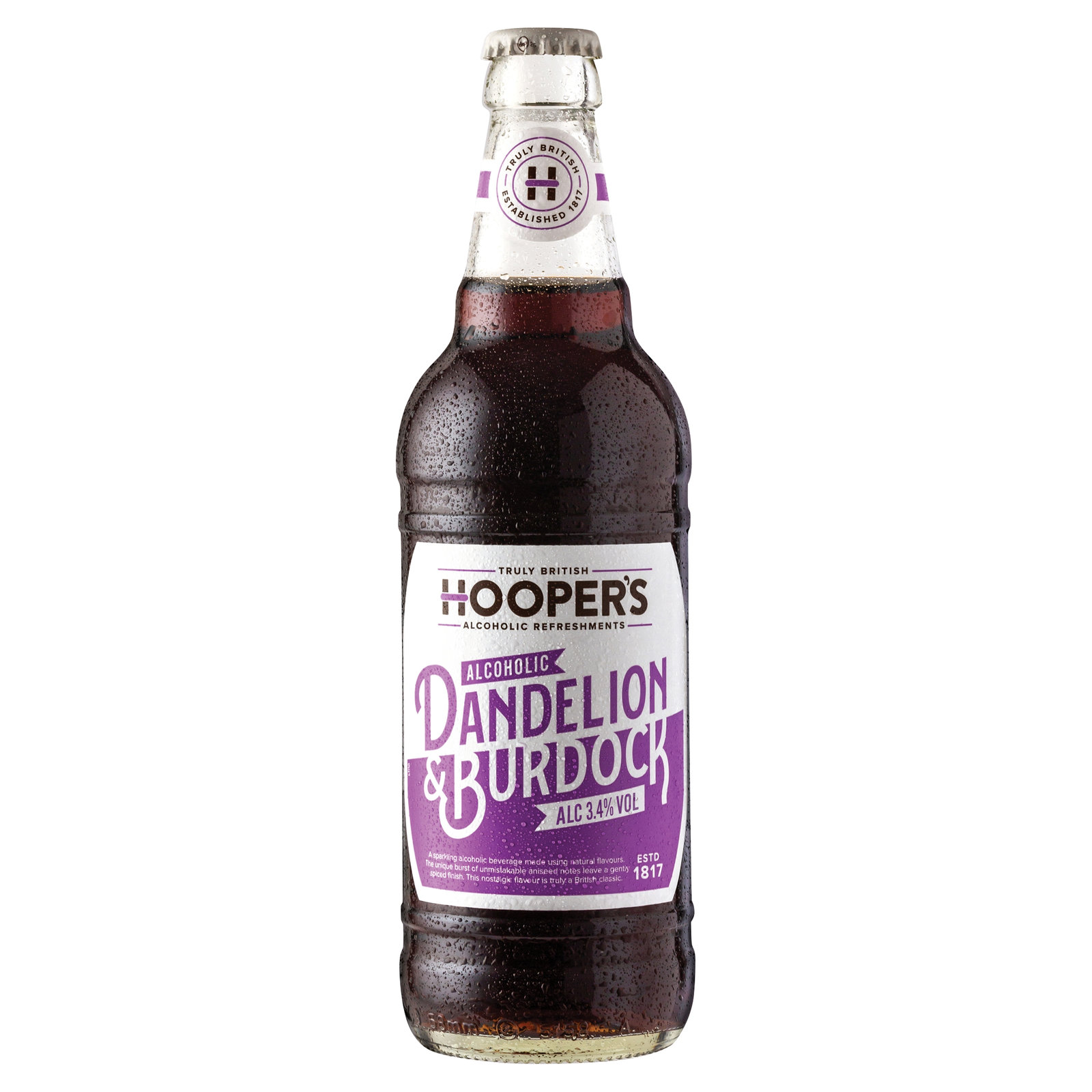 Hooper's Alcoholic Dandelion & Burdock 500ml: 3.4%