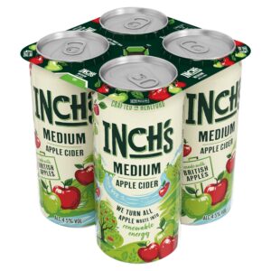 Inch’s Apple Cider 4×440ml: 4.5%