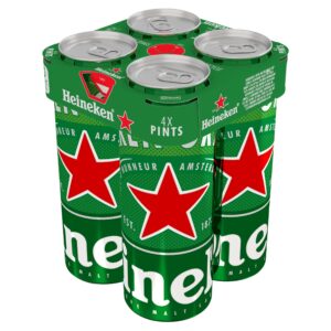 Heineken 4×568ml: 5%