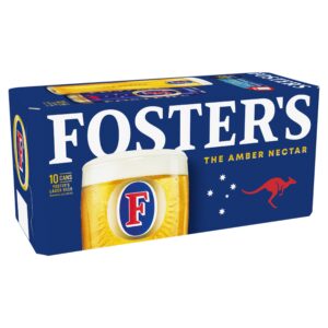 Fosters Lager 10×440ml: 3.4%