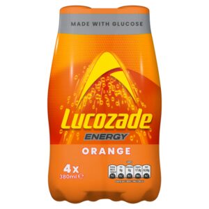 Lucozade Energy Orange 4×380ml