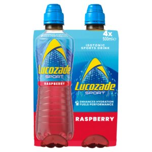 Lucozade Sport Raspberry 4×500ml