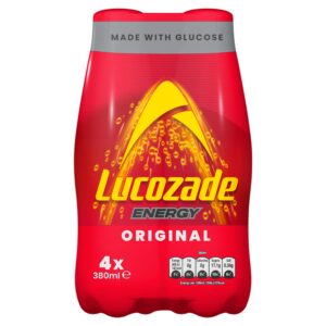 Lucozade Energy Original 4×380ml