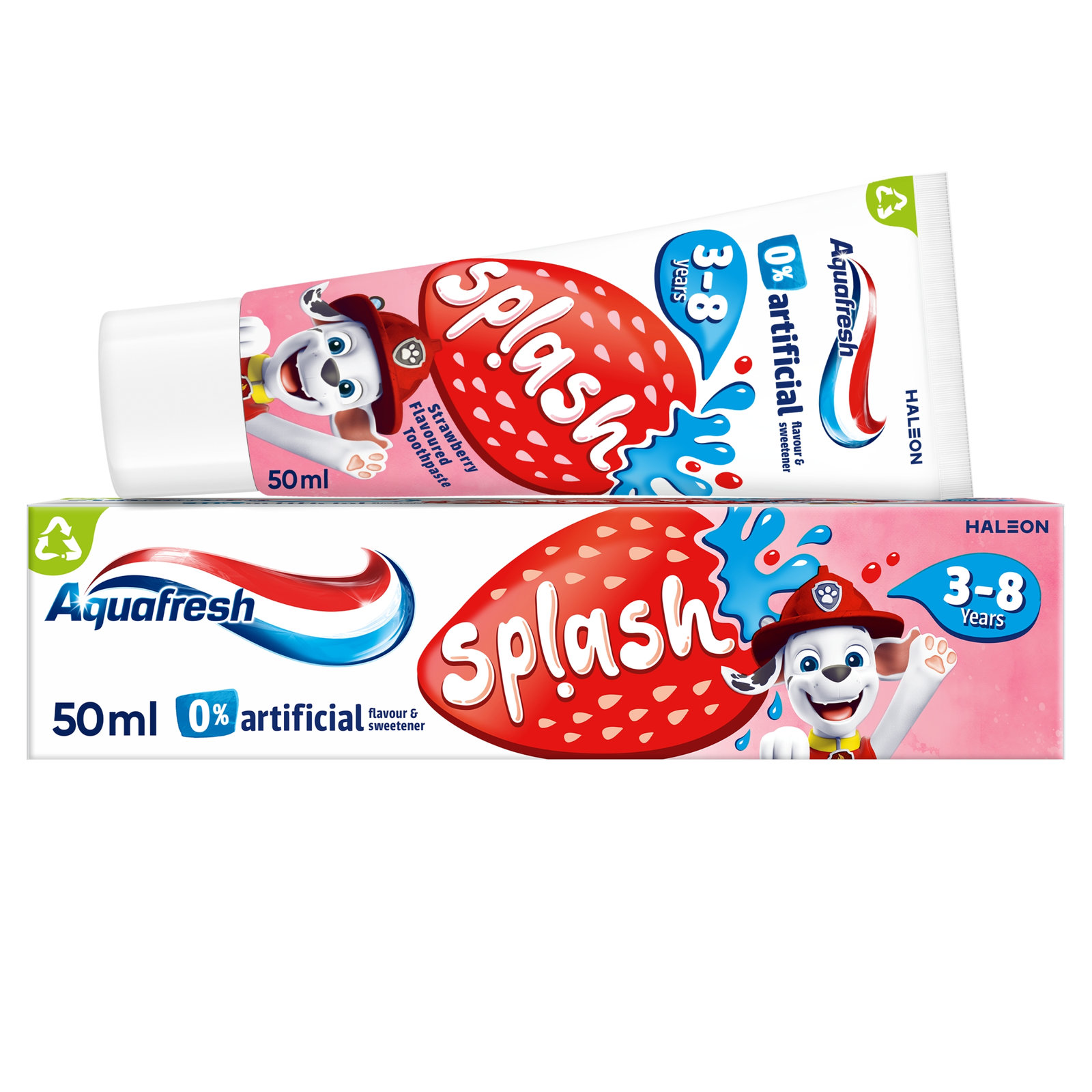 Aquafresh Splash Kids Strawberry & Mint Toothpaste 50ml