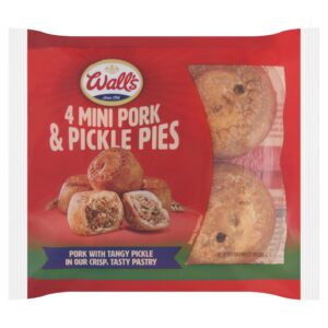 Walls Mini Pork & Pickle Pies 4pk