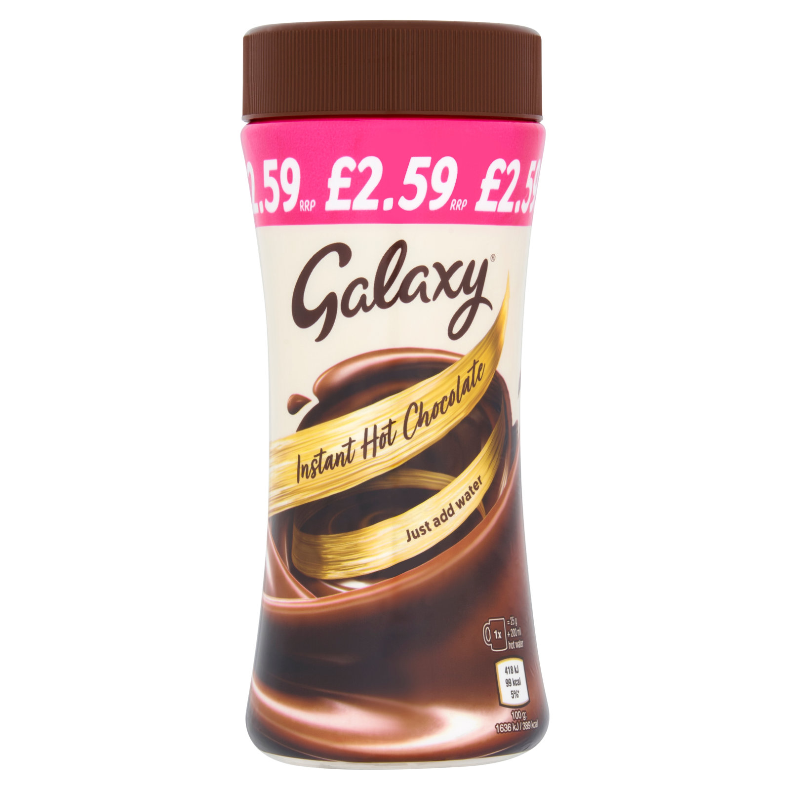 Galaxy Vegan Instant Hot Chocolate 250G