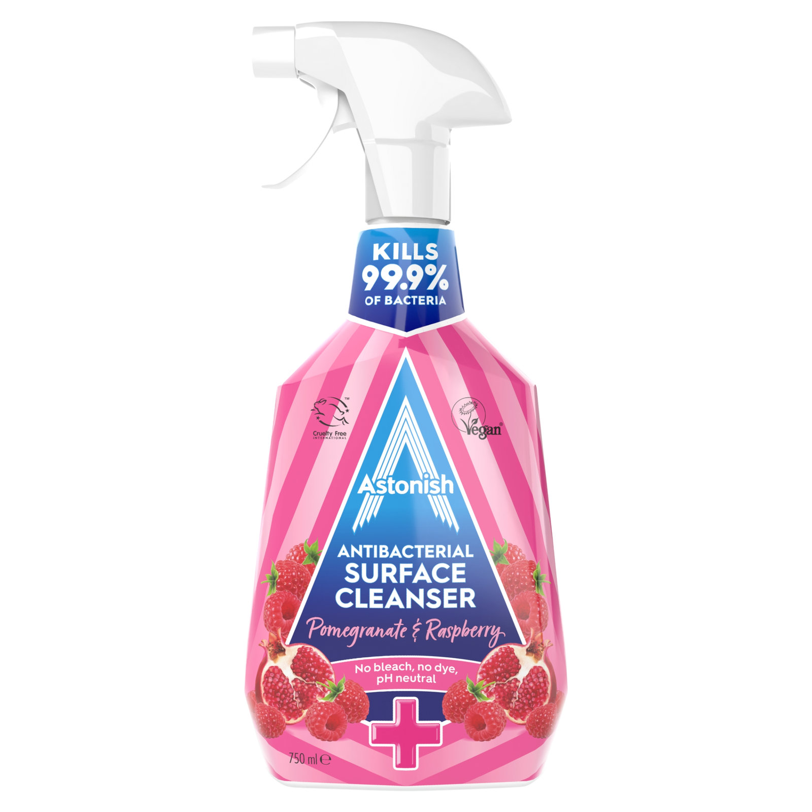 Astonish Antibacterial Surface Cleanser Pomegranate & Raspberry 750ml