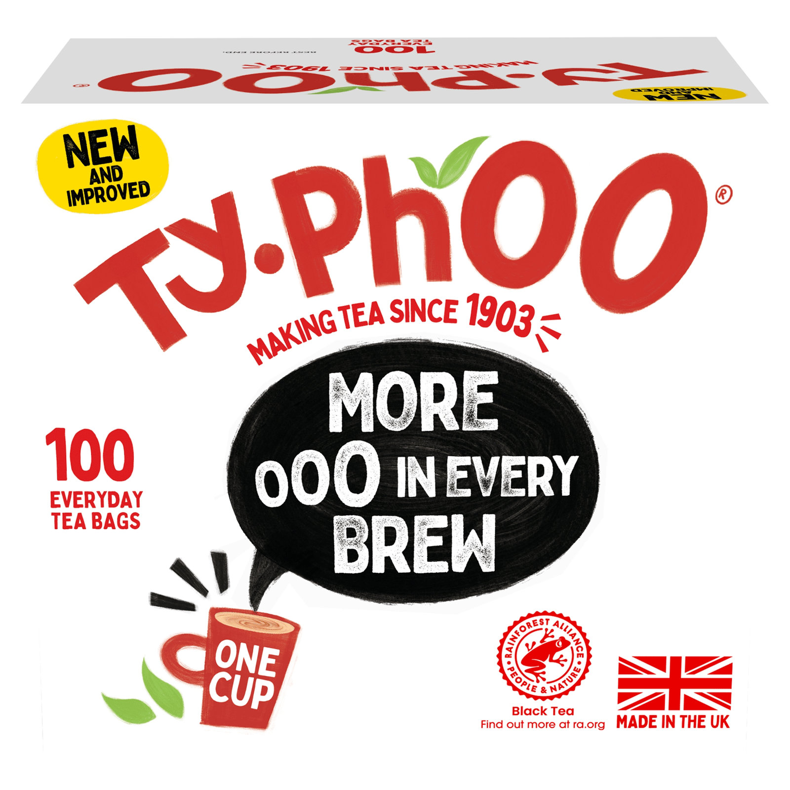 100 Typhoo One Cup 200g
