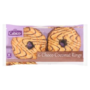 Coconut Chocolate Rings 6pk