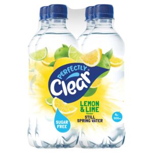 Perfectly Clear Lemon & Lime Sugar Free 4×500ml