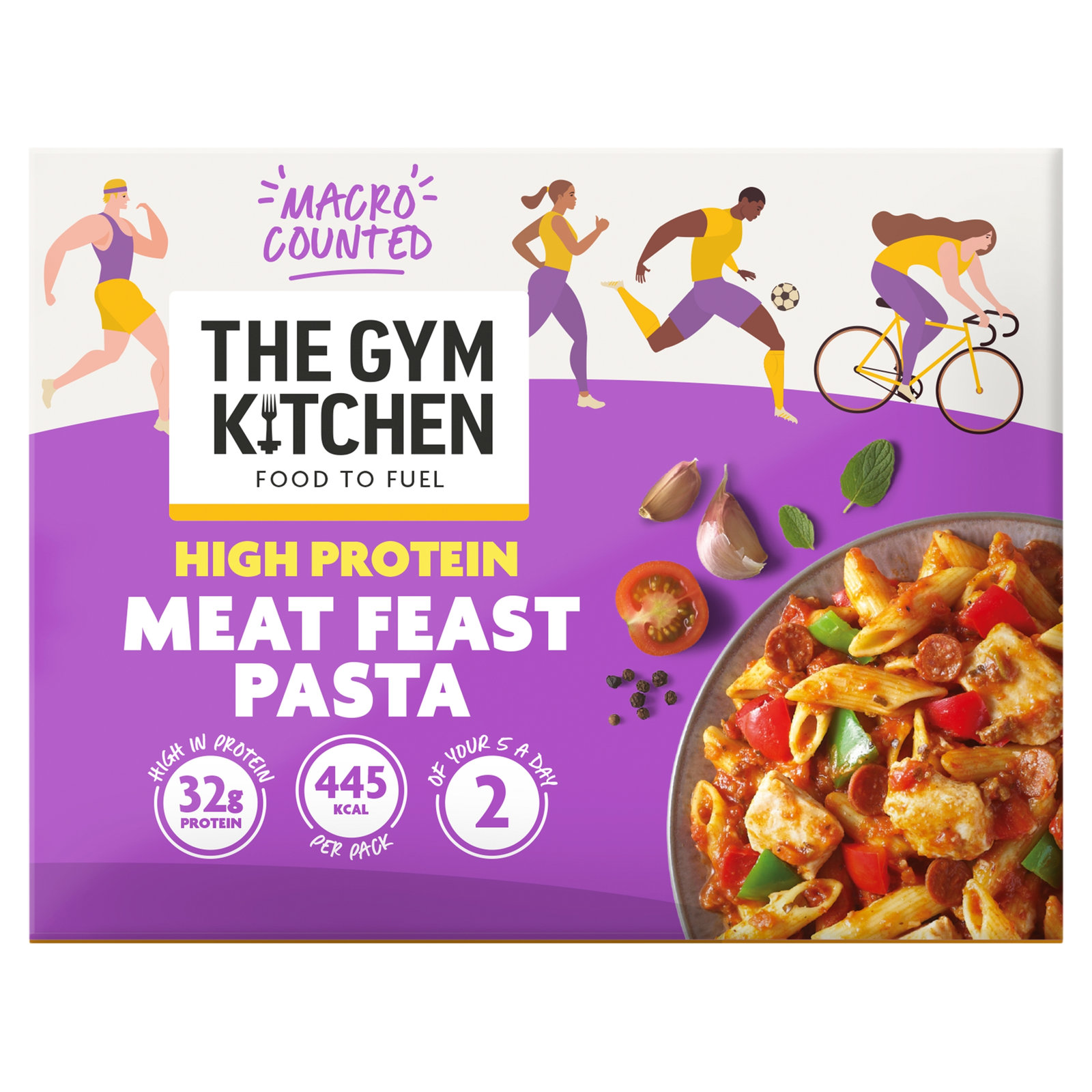 The Gym Kitchen Meat Feast Pasta