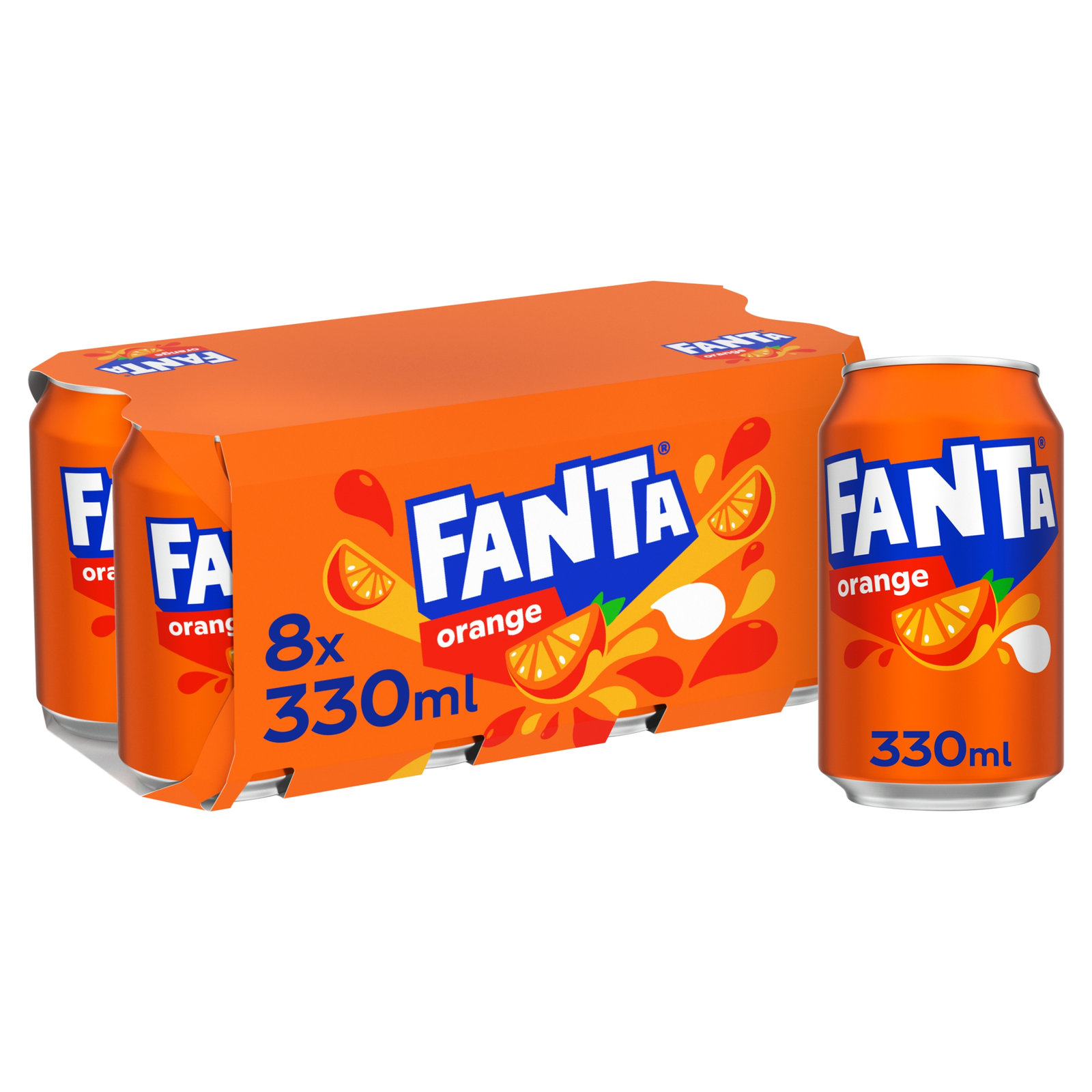 Fanta Orange 8×330ml