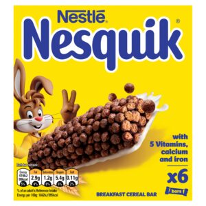 Nesquik Breakfast Cereal Bar 6×25g