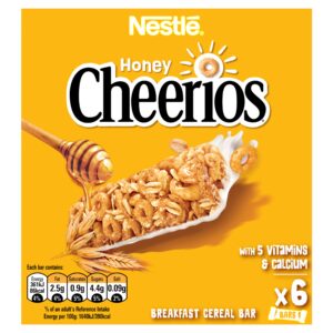 Nestle Honey Cheerios Cereal Bars 6×22g