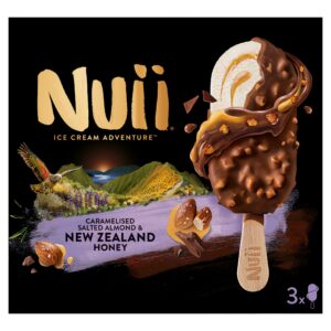 Nuii Caramelised Salted Almond & New Zealand Honey 3×90ml