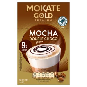 Mokate Gold Mocha Double Choco 9×14g