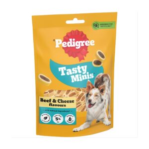 Pedigree Tasty Minis Beef & Cheese Flavour 140g