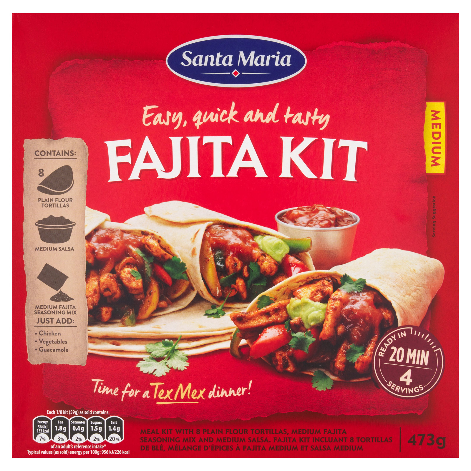 Santa Maria Fajita Kit 473g