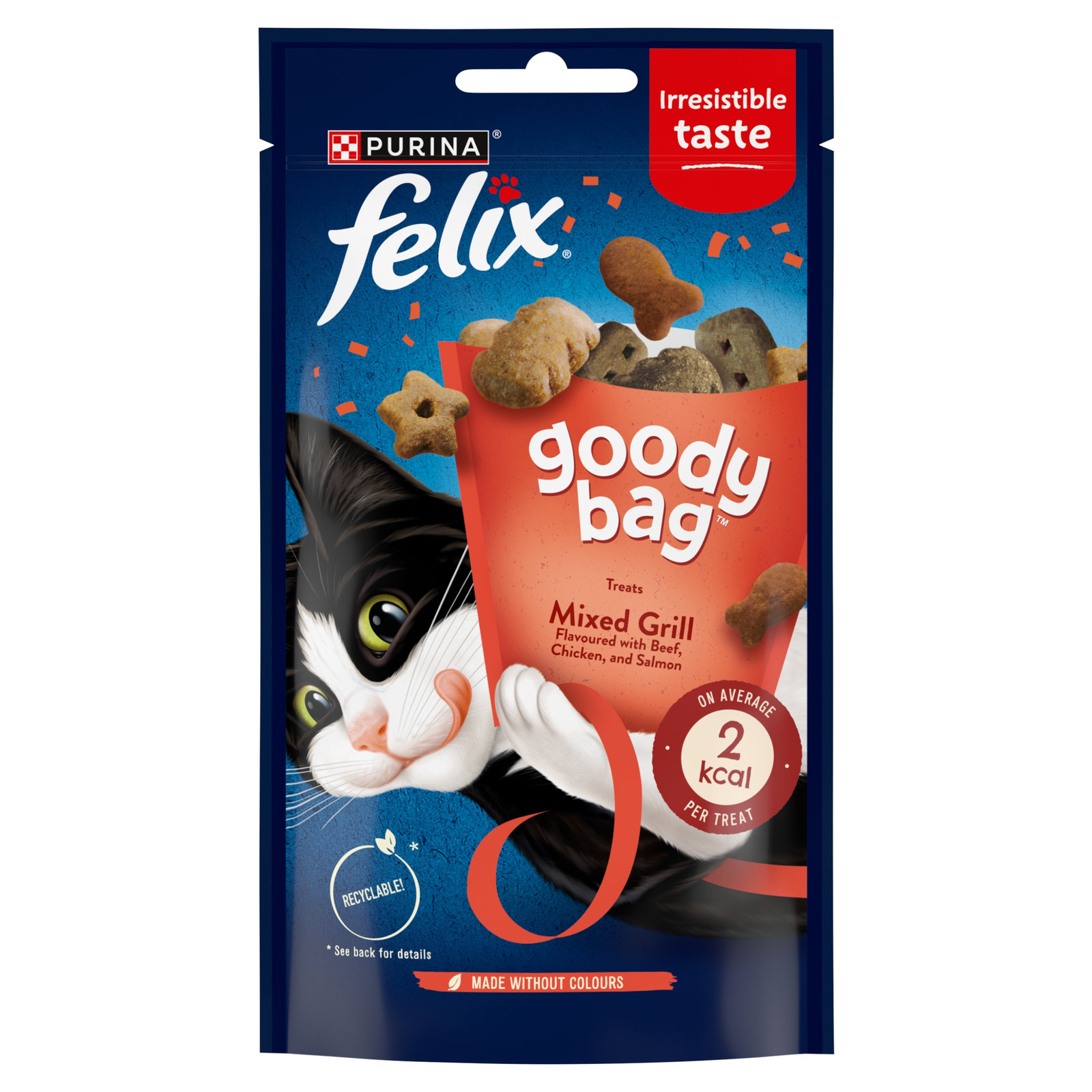 Felix Goody Bag Cat Treats Mixed Grill 60g