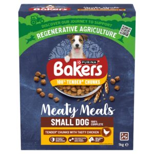 Bakers Meaty Meals Small Dog Chicken 1kg