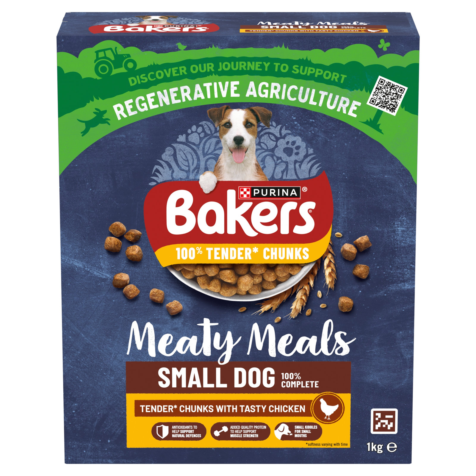 Bakers Complete Beef Meaty Meals 1kg