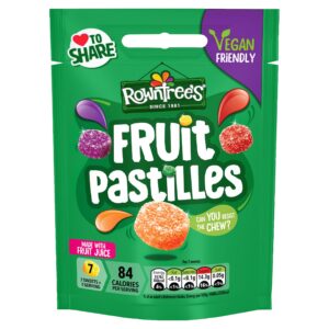 Rowntree’s Fruit Pastilles Vegan Pouch 143g