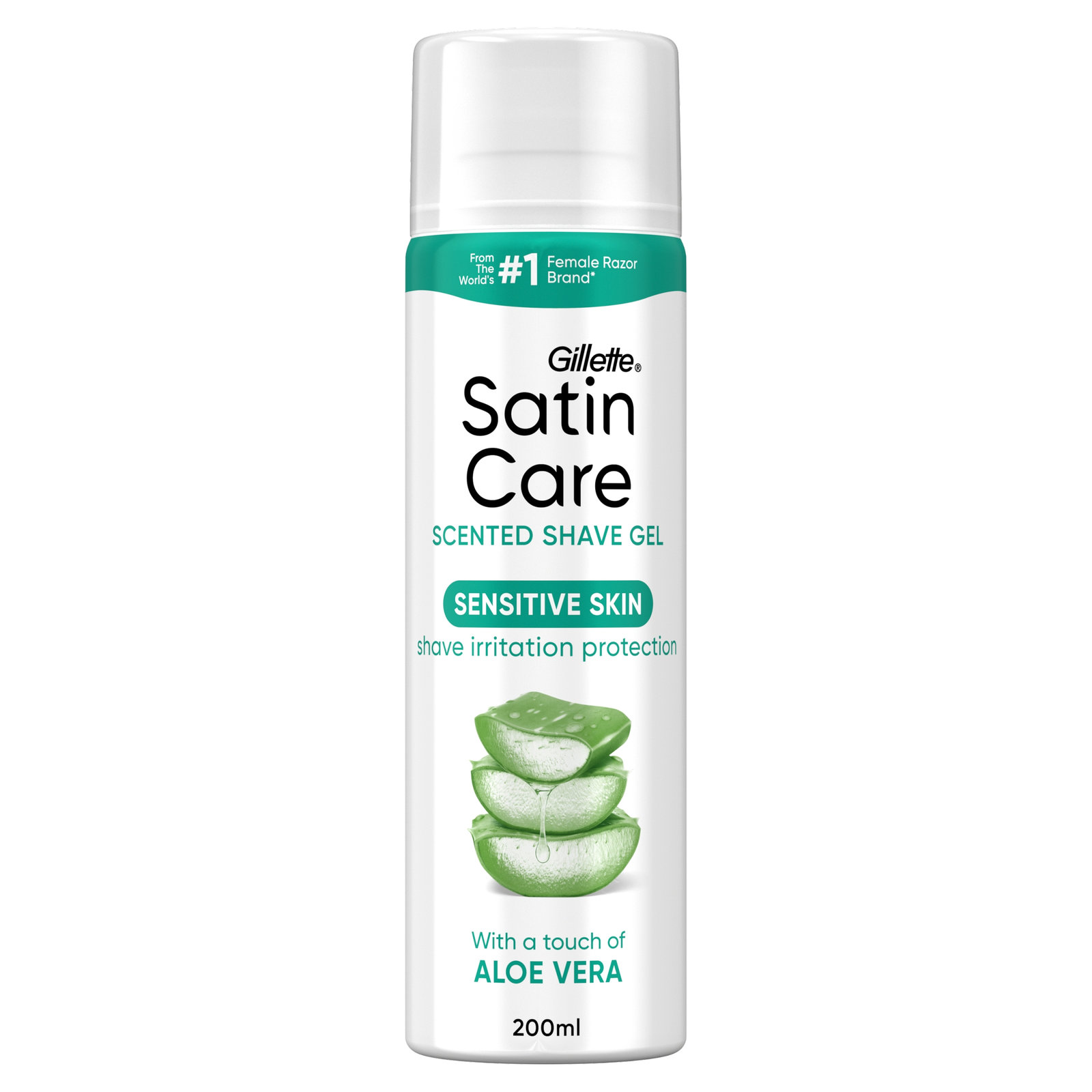 Satin Care Sensitive Aloe Vera Glide Shaving Gel 200ml