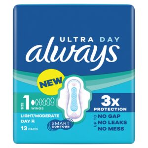 Always Ultra Day Sanitary Towels 13pk