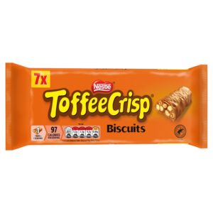 Toffee Crisp Biscuits 7×18.7g