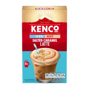 Kenco Iced / Hot Salted Caramel Latte 8×20.3g