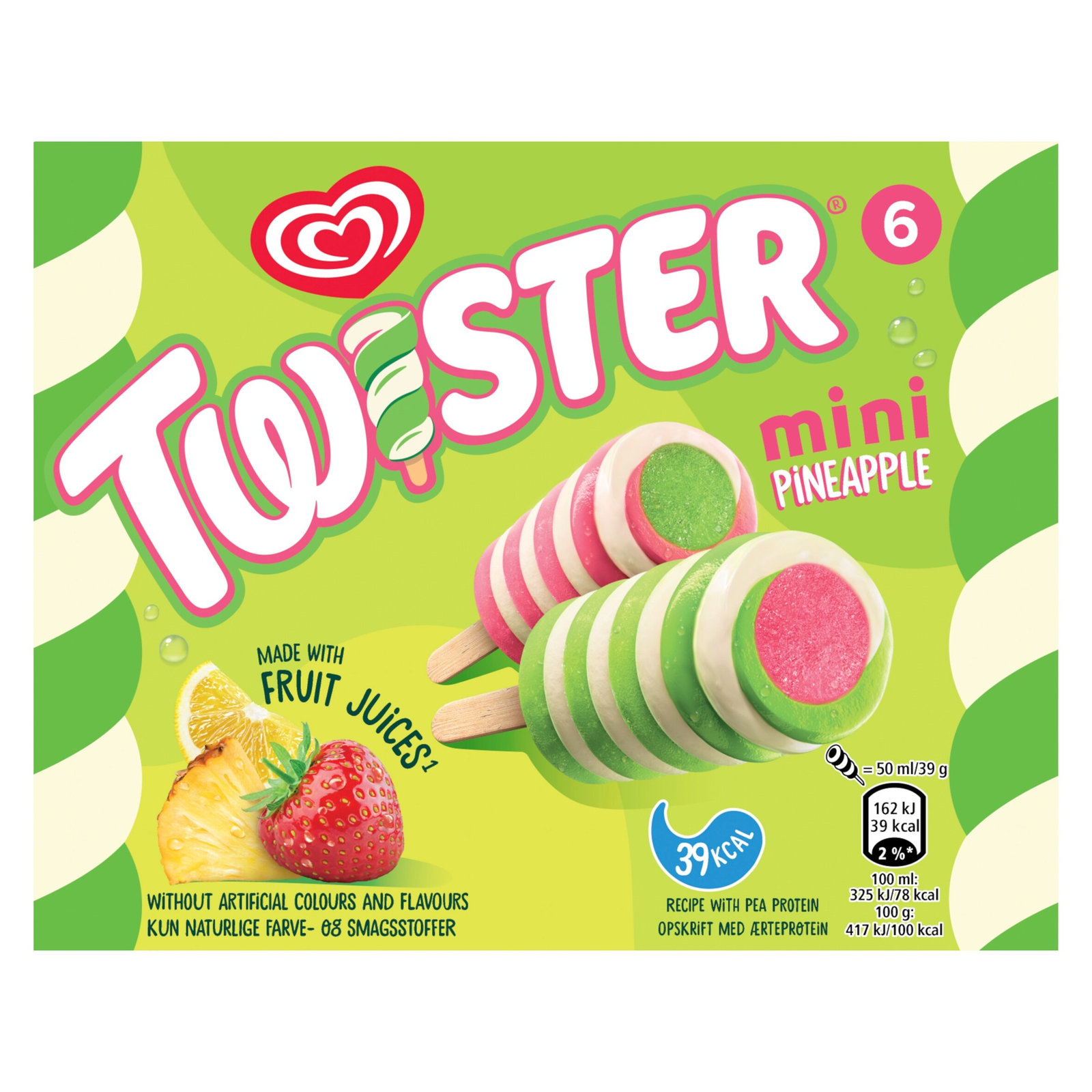 Twister Mini Pineapple 6×50ml