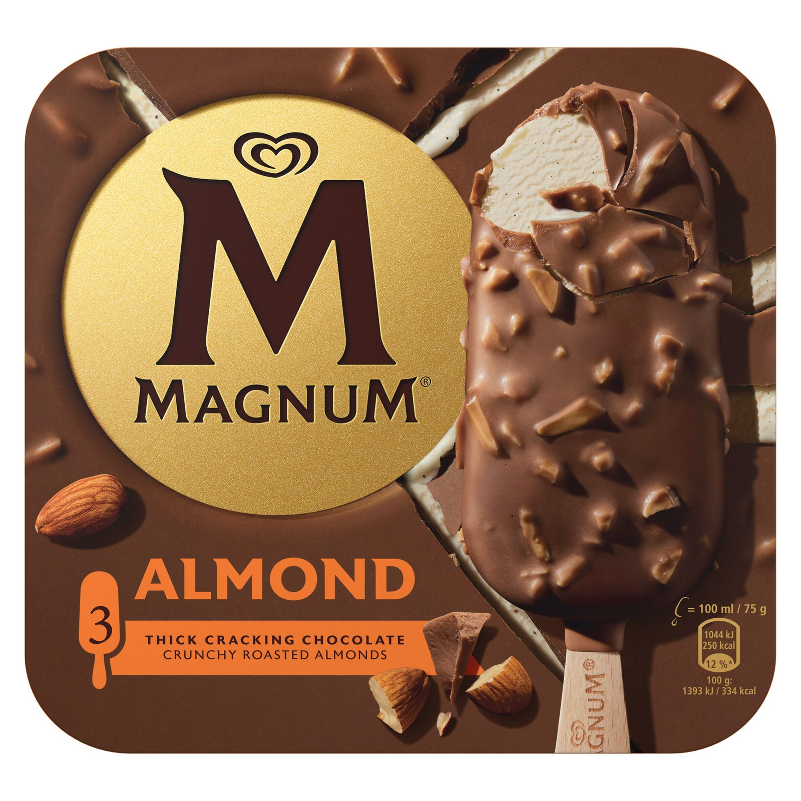 Magnum Almond 3×100ml