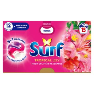 Surf Tropical Lily Capsules 15W 15×17.3g