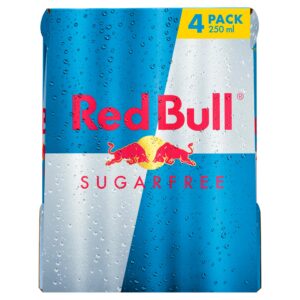 Red Bull Sugar Free 4×250ml