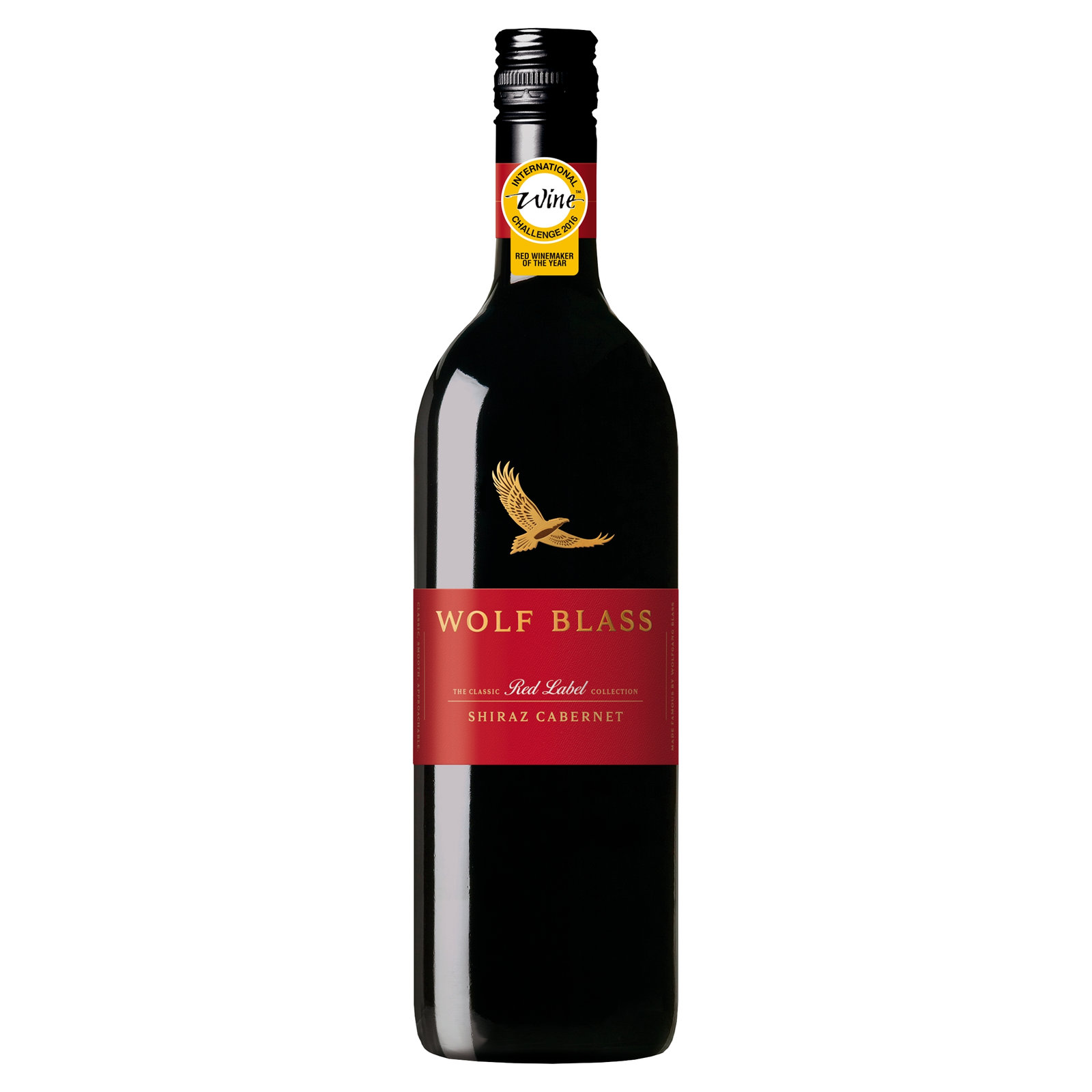 Wolf Blass Red Shiraz Cabernet 75cl: 12%